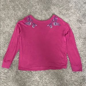 Soft long sleeve sleep shirt